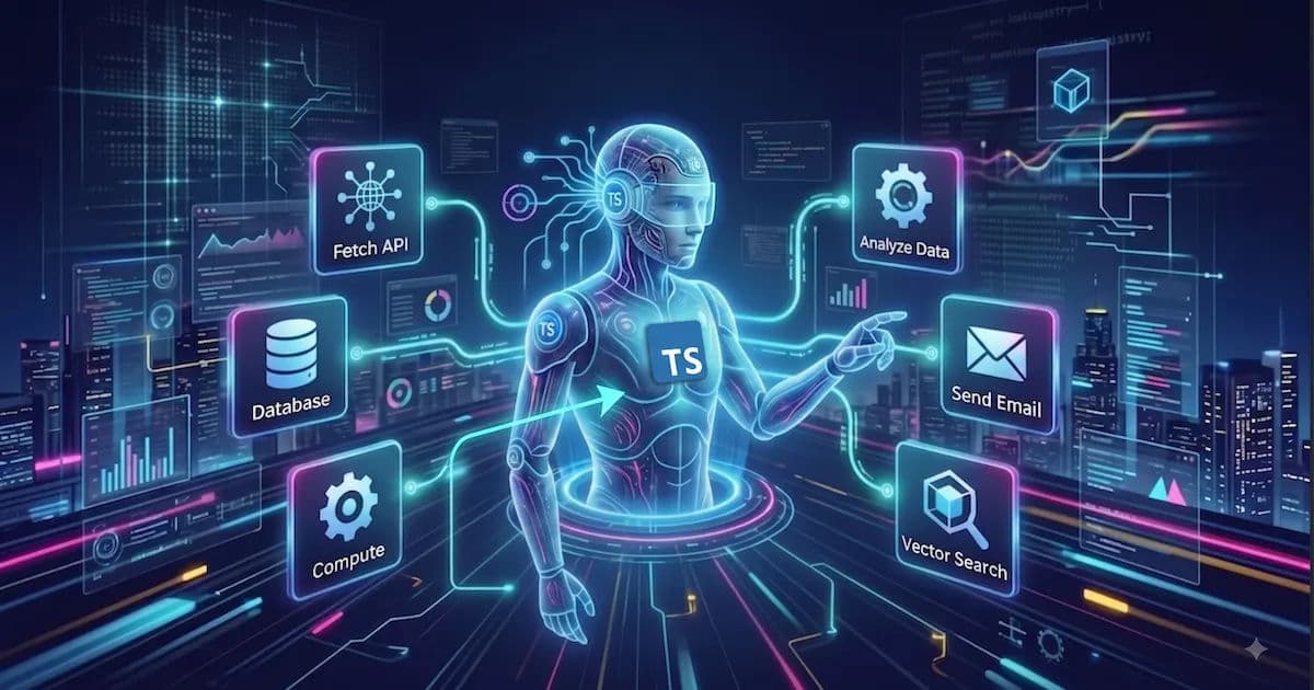A guarded orchestration graph connects typed tools through explicit approval gates.
