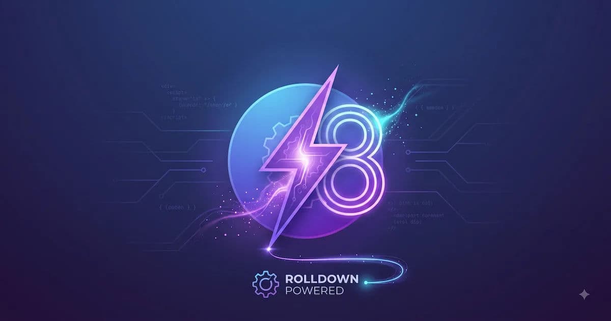 Two build streams converge into one illuminated high-speed pipeline.